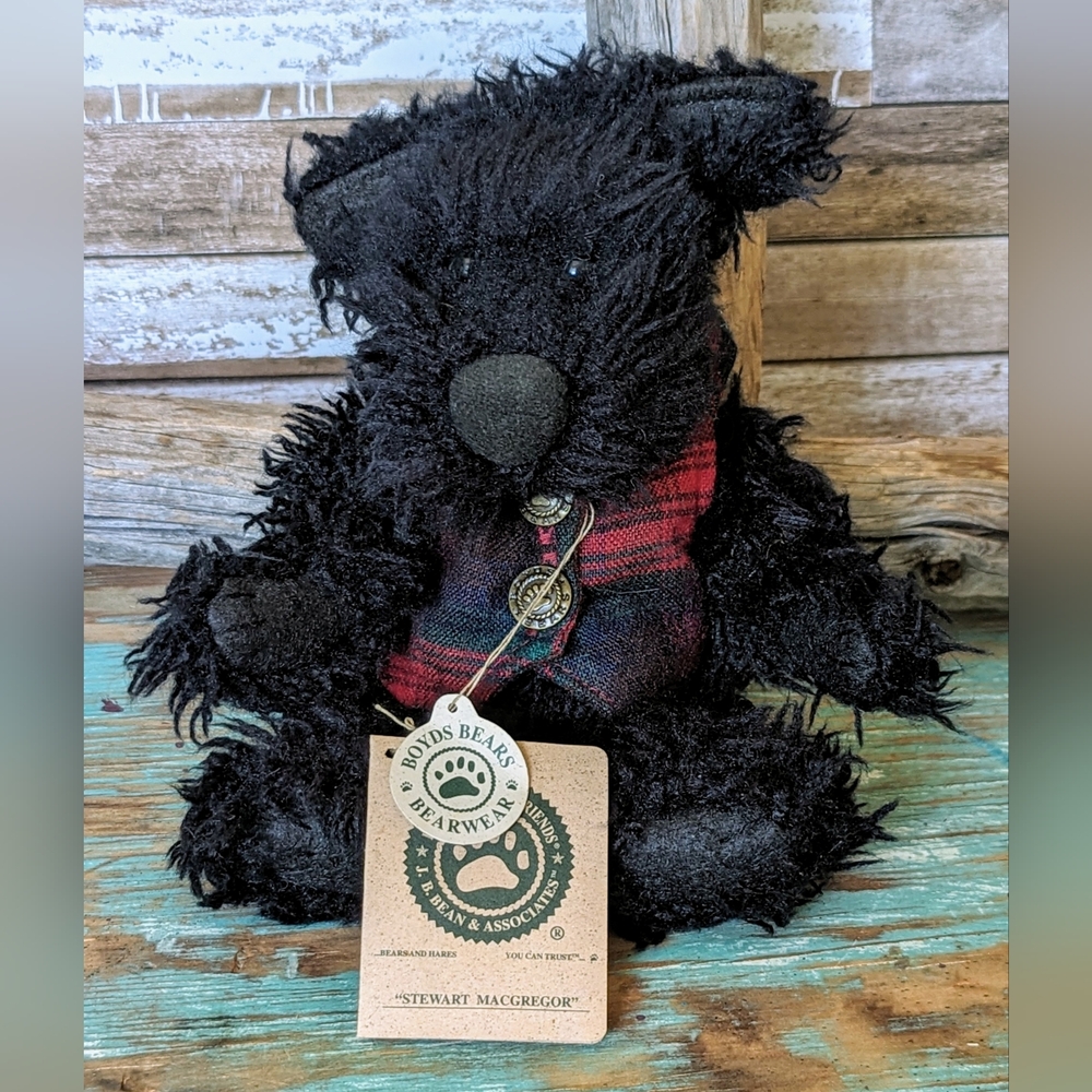 Boyds Bears Stewart MacGregor Black Dog